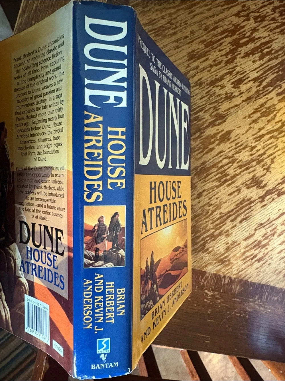Dune: House Atreides Hardcover Book - Blue and Yellow